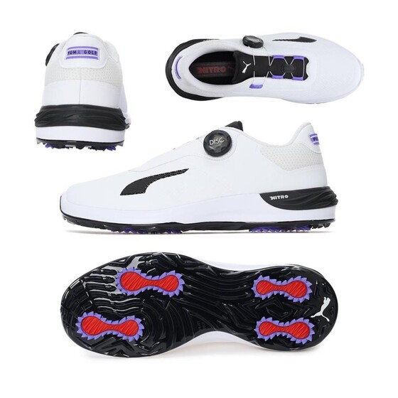 PUMA パワーアセンド ニトロ ディスク スパイクレス シューズ 27cm PUMA｜メンズ ゴルフ パワーアセンド ニトロ ディスク スパイクレス