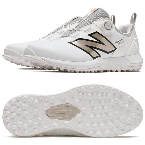 極美品ニューバランスゴルフ2024人気完売Lセットアプセット ニューバランス(new balance) ゴルフシューズ スパイクレス 574