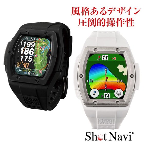 CrestⅡ 商品詳細ページ 【公式通販】Shot Navi ショットナビ / ゴルフウォッチ（腕時計型GPSナビ）