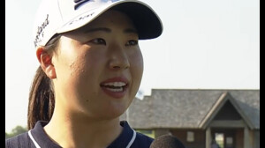 日本勢最上位の2位に！竹田麗央、ホールアウト後インタビュー 全米女子オープンゴルフ選手権最終ラウンド
