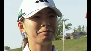 「ずっと大ダフリとお友達だけど…」渋野日向子、ホールアウト直後のインタビュー 全米女子オープンゴルフ選手権第3ラウンド