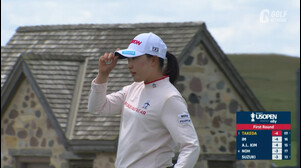 【全米女子25】竹田麗央が4アンダー首位発進！　バックナインで2つ伸ばす