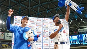 2025/4/9 中日 vs 広島 ヒーローインタビュー「with Dragons」