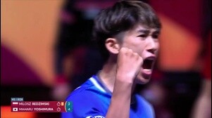 【卓球】ベテラン五輪メダリスト吉村真晴が初戦突破！｜世界卓球2025