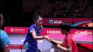 【卓球】張本美和 北朝鮮のアジア女王にリベンジ達成｜世界卓球2025
