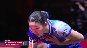 【卓球】張本美和 /木原美悠 次世代エース候補ペアが快勝｜世界卓球2025