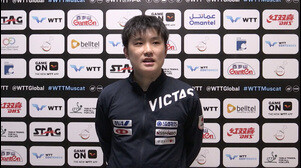 張本智和 2週連続Vならず。決勝を振り返る「ポイントではなく、優勝で終わりたかった」｜WTTコンテンダーマスカット2025