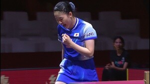 【卓球】張本美和 シンガポールのエースを圧倒！準々決勝は王曼昱とのメダル決定戦｜世界卓球2025