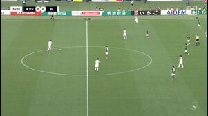 柏・久保藤次郎が味方のピンポイントクロスに合わせてゴールを決める！【第20節】東京V vs 柏