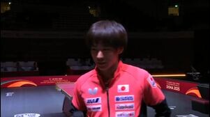 【卓球】戸上隼輔 2回戦は圧巻のストレート勝利！「相手のペースに持ち込まれないようにプレーできた」｜世界卓球2025