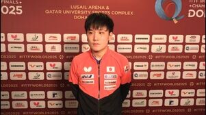 【卓球】張本智和 強敵イム・ジョンフンに快勝「しっかり対策できた。まだラウンド64に勝ち上がっただけ」｜世界卓球2025