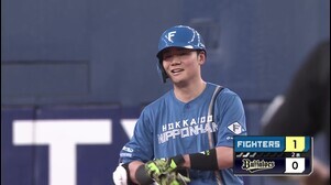 【2回表】鮮やかに先制!! ファイターズ・清宮幸太郎 左中間を破るタイムリー2ベースヒット!! 2025年5月6日 オリックス・バファローズ 対 北海道日本ハムファイターズ