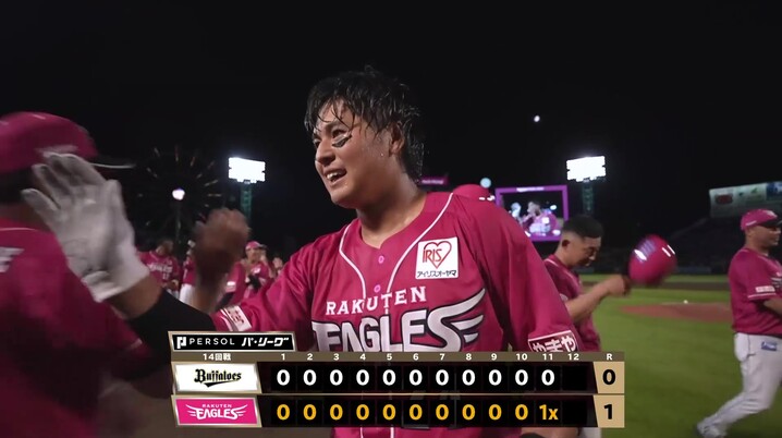 3万175人が見守った清原引退試合＝10.1オリックス最終戦