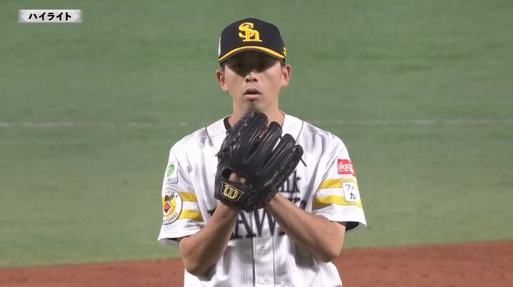 九里亜蓮が史上158人目の通算1000奪三振！ 佐野恵太から空振り