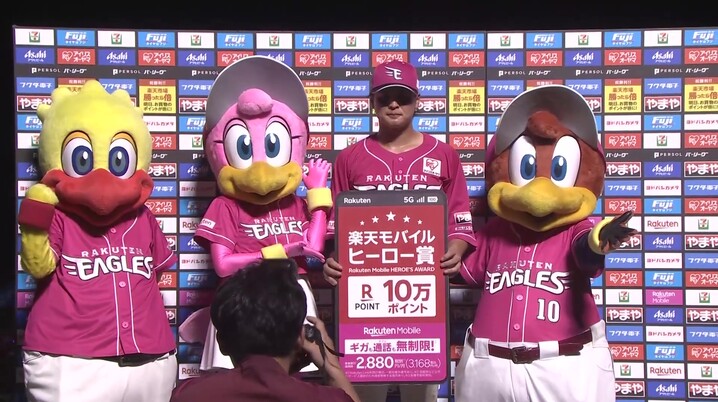 3万175人が見守った清原引退試合＝10.1オリックス最終戦