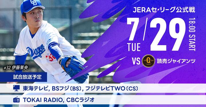 じ*う様 中日ドラゴンズ　2025年7月4日　vsヤクルト　試合球　クリアバンド 2025年7月4日 中日ドラゴンズvs.東京ヤクルトスワローズ - プロ