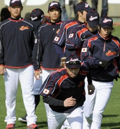 侍ジャパンのムードを変えたイチロー＝ＷＢＣ日本代表・宮崎合宿初日