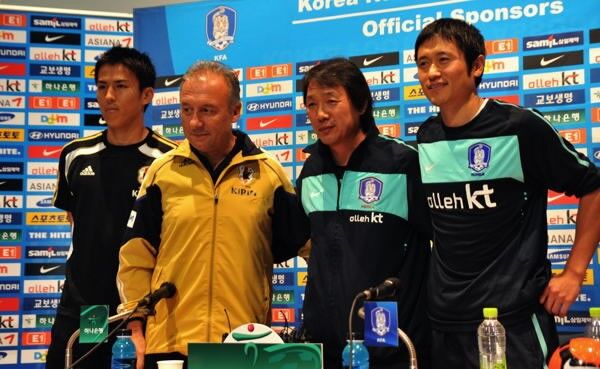 イ ヨンピョ 韓日戦ではいつもわれわれの勝利だった 試合前日会見 スポーツナビ イ ヨンピョ 韓日戦ではいつもわれわれの勝利だった 試合前日会見 スポーツナビ