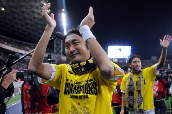「原点回帰」した北嶋は33歳で再ブレーク。今季は23試合出場9得点と好成績を残し、柏のJ1初優勝に大きく貢献した