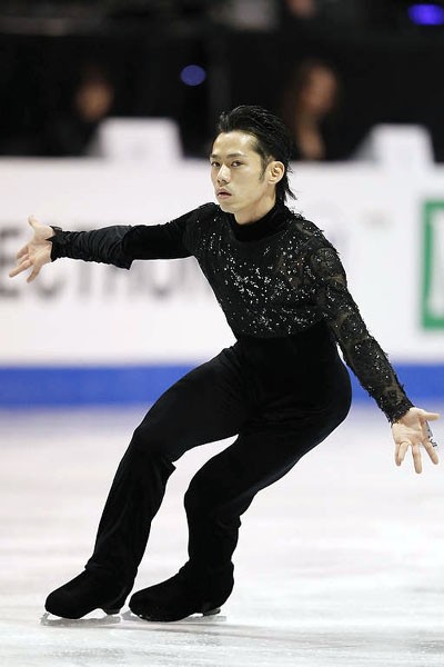 7季ぶりにSPで4回転に挑戦した高橋大輔。失敗の影響もあり5位と出遅れた
