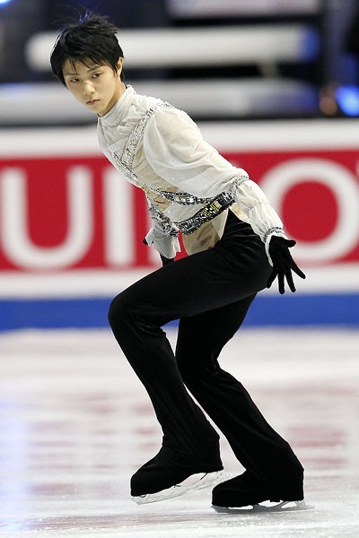 羽生は渾身の演技でフリーの自己ベストを更新