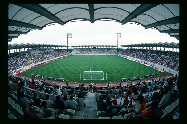 1993年Jリーグ開幕当初のカシマスタジアム