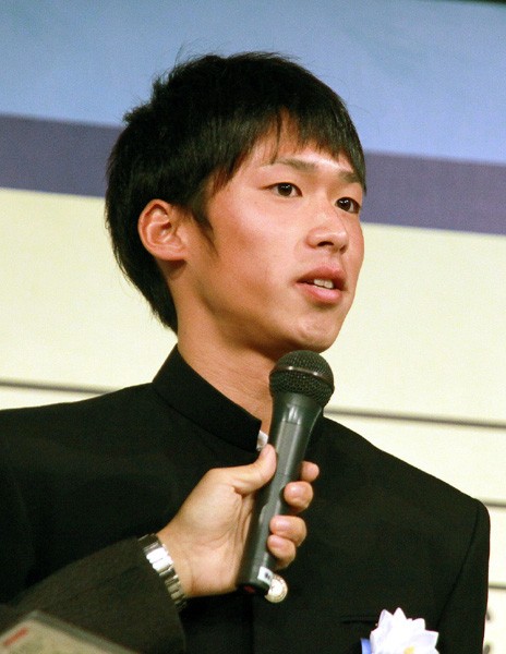 組み合わせ抽選前から野洲との対戦を望んでいたという青森山田の椎名主将。対戦を心待ちにしている