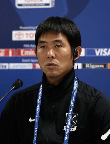 広島のサッカーが世界に通用したことを喜ぶ森保監督(写真は11日の会見のもの)