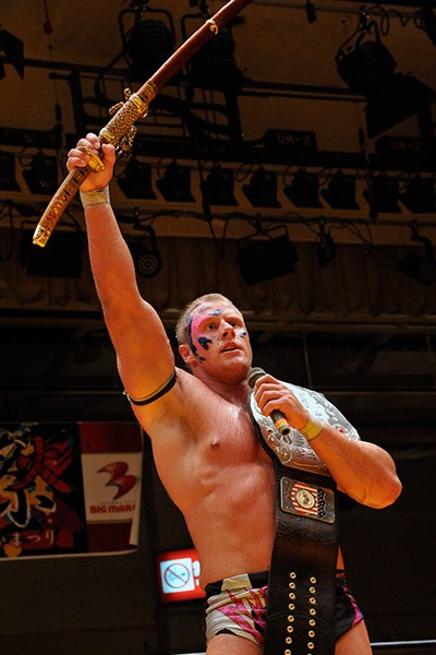 火祭り初出場にして、外国人選手初の優勝、しかも22歳での優勝は史上最年少という偉業を成し遂げたライディーン