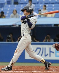 プロ注目の二刀流、明治大・岡大海が目指すは大学日本一、そしてプロへ