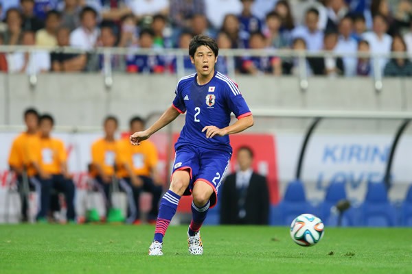 決勝ゴールを挙げ、勝利に貢献した内田。ケガと戦っていた頼れる男がようやくW杯本番のスタートラインに立った