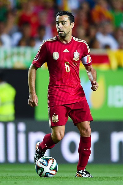タレントがひしめくスペインの中盤にあってもシャビは唯一無二の存在だ