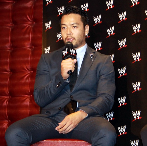 今後は16日に渡米し、WWEの育成施設でトレーニングを積み、下部組織である「NXT」に参戦する