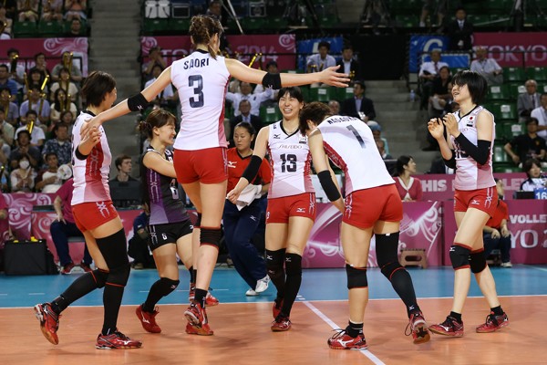中国にストレート勝ちを収め、3連勝でワールドGP初のメダル獲得に大きく近づいた日本