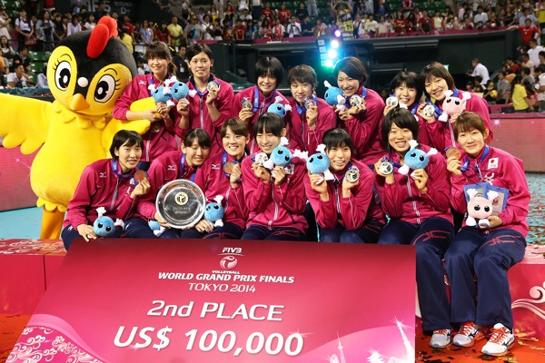 ワールドGPで初の準優勝を果たした全日本女子