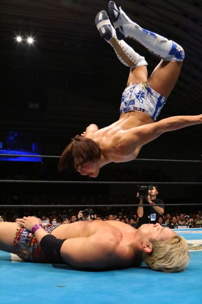 DDT、新日本プロレスで飯伏の身体能力の高さは証明済み。過去には空手トーナメントでも優勝した経験がある