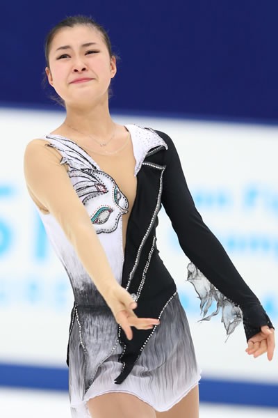 涙の代表選出となった村上佳菜子