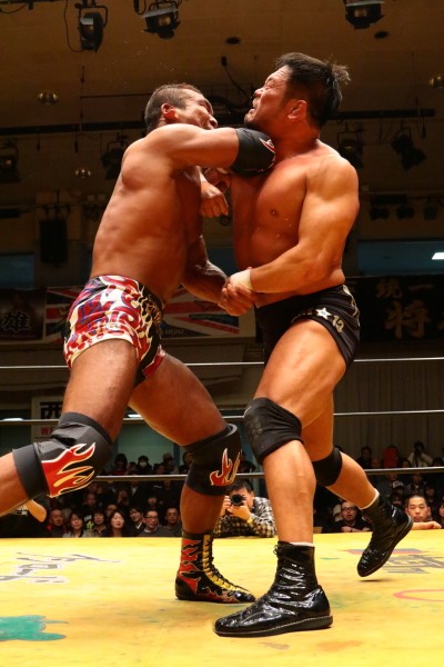 ZERO1vs.外敵軍の5対5勝ち抜き戦では田中vs.杉浦など豪華な顔合わせが実現