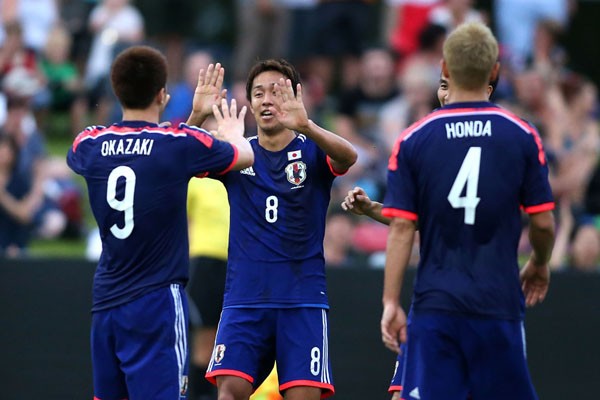 日本代表は4日、オークランドシティとの練習試合を実施。遠藤、岡崎のゴールで2−0と勝利を収めた