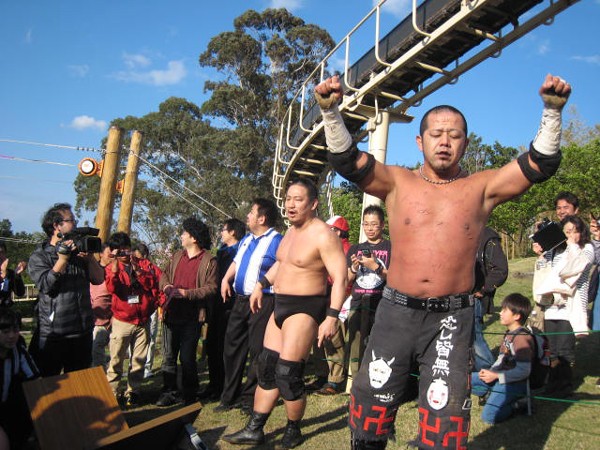史上最大の路上プロレス成功でさらなる巨大施設進出に意欲