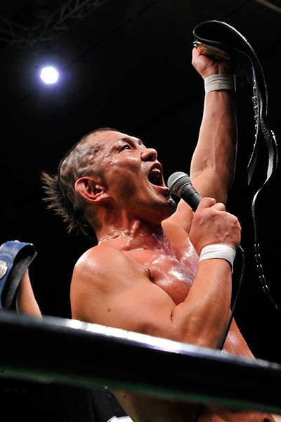 丸藤正道 鈴木みのる GHCタッグ チャンピオンベルト キャラ
