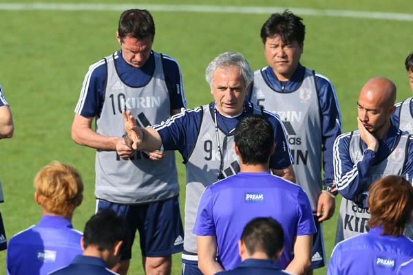 国内組のみの代表候補合宿を実施したハリルホジッチ監督。選手たちに何を伝えたのか