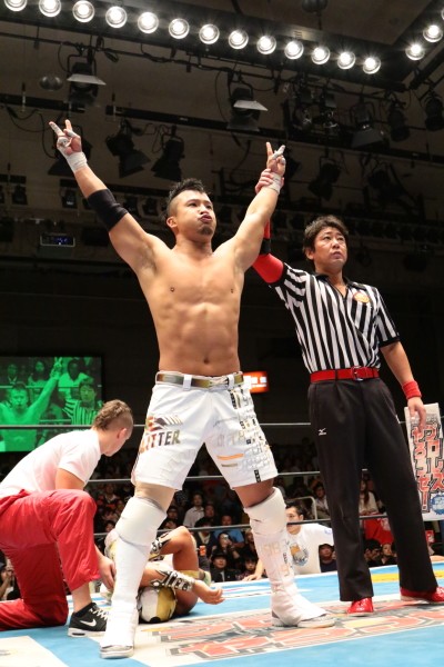 昨年準優勝のKUSHIDAは悲願の初Vへ好発進