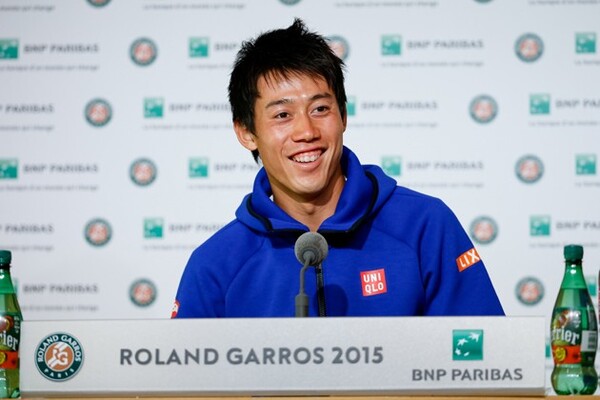 3回戦を不戦勝で勝ち上がった錦織は記者会見を開き、自身の状態について語った