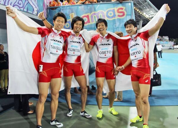 世界3位 日本のリレーはなぜ強い 陸連 苅部部長に聞く新バトンパスの秘密 スポーツナビ 世界3位 日本のリレーはなぜ強い 陸連 苅部部長に聞く新バトンパスの秘密 スポーツナビ