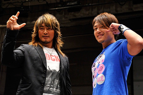 セミファイナルで新日本のエース棚橋弘至とDDTのエースHARASHIMAが激突