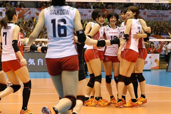 韓国に勝利し大会通算成績を6勝1敗とした日本。勝ち点18で2位に浮上した