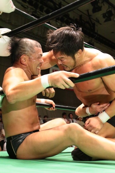 杉浦はみのるとのGHC戦を「きれいな試合にならない。本当のしばきあいになる」と予想する