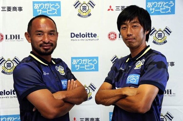 この夏、今治に加入した山田卓也(左)と市川大祐。彼らは何を求めて今治にやってきたのか