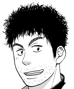 エーちゃんとともに錦織戦を分析する青井コーチ